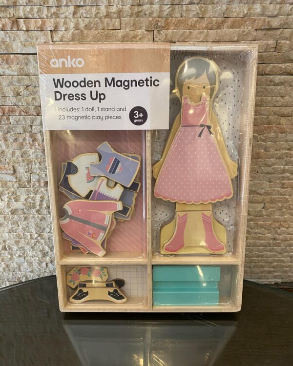 Magnetic Dress-up Kit. Your little one will love choosing and matching outfits with this magnetic dress-up kit.