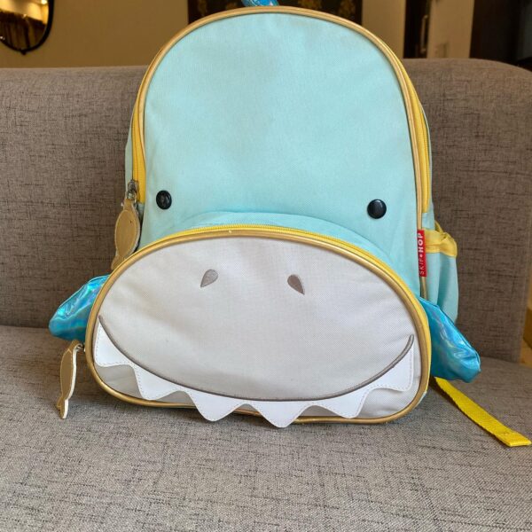 Hop Zoo Simon Shark Little Kid Backpack