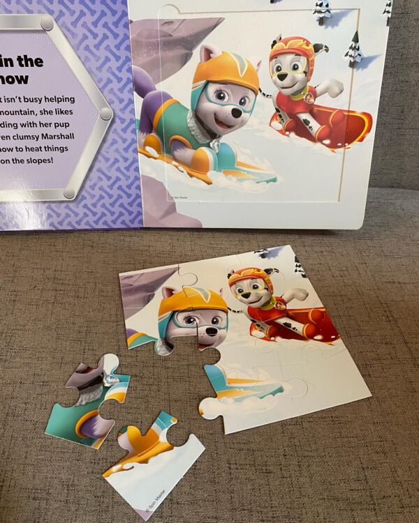 Nickelodeon Paw Patrol Girl My First Puzzle Book 4 Puzzles Included