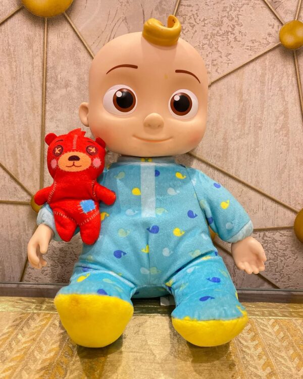 Cocomelon Roto Plush Bedtime JJ Doll