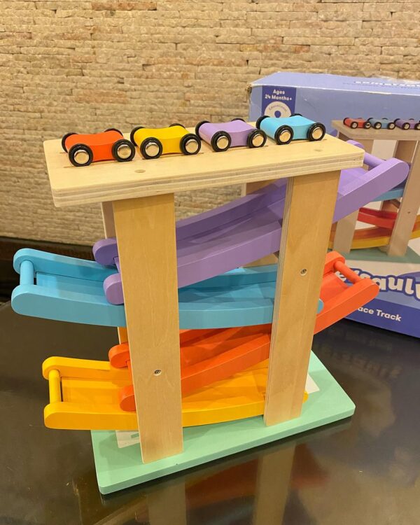 Somersault Wooden Car Ramp Race Track
