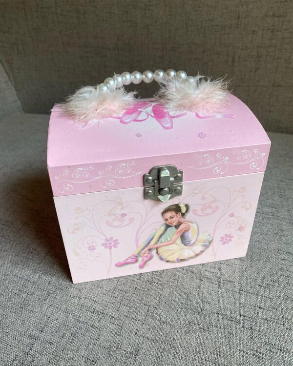 Girls Ballerina Musical Jewellery Box