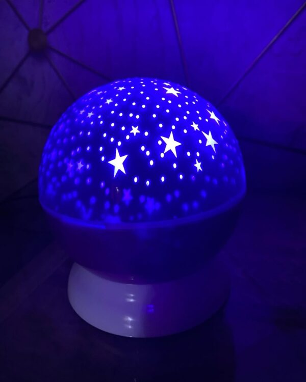 Rotating Star Baby Night Light