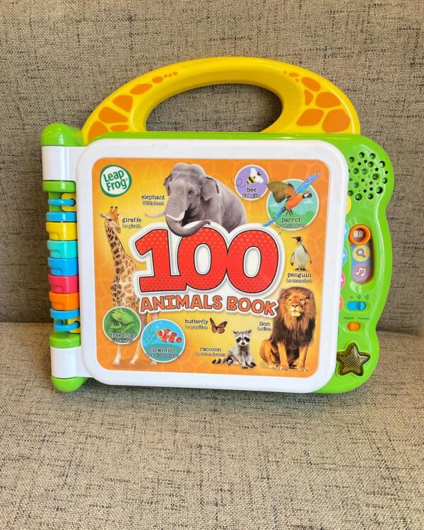Leapfrog 100 Animals Book