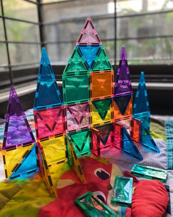 40pcs Magnetic Tiles