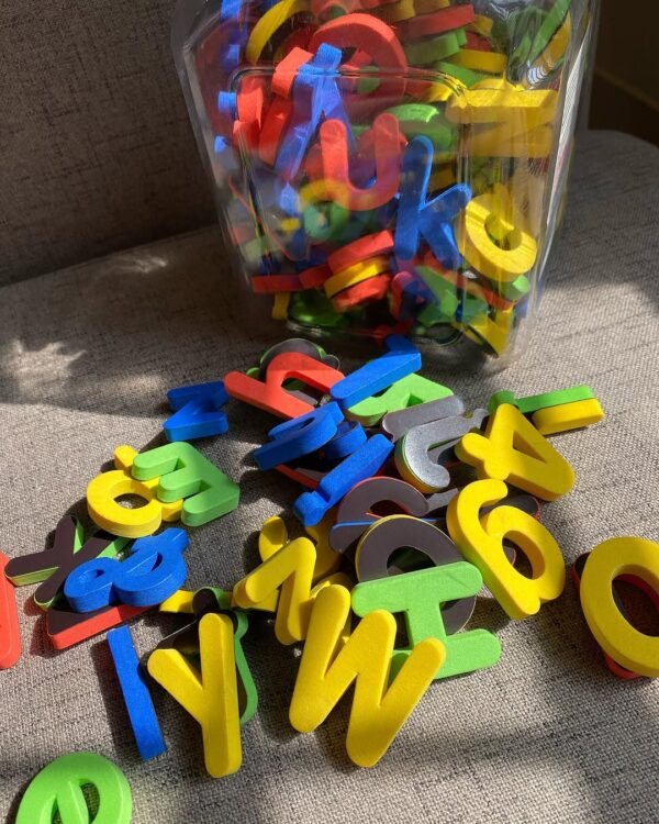Magnetic Letters and Numbers