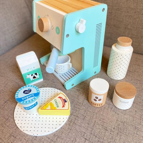 Wooden Coffee Maker Set