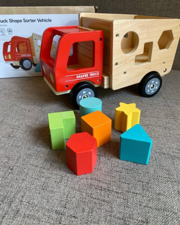 Dump Truck Shape Sorter