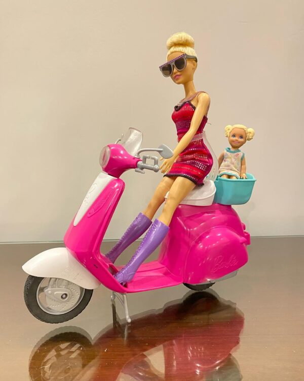 Barbie Doll with Scooter