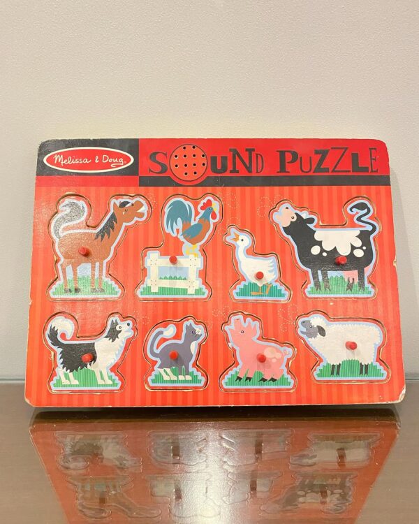 Melissa & Doug Sound Animal Puzzles