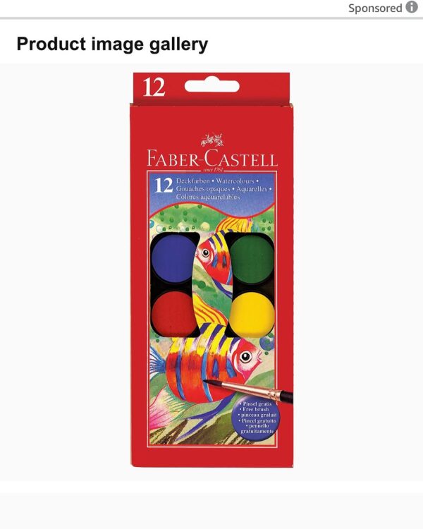Faber-Castell Watercolor Paint Set