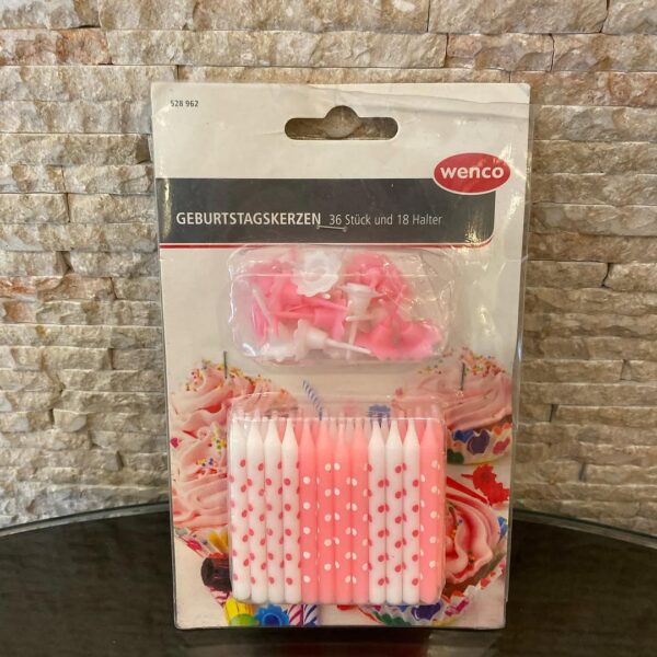 Wenco Birthday Candles