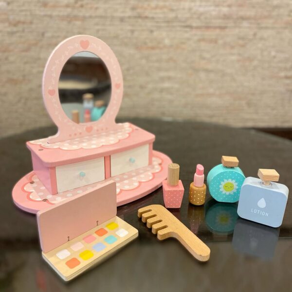Chad Valley Wooden Vanity Set