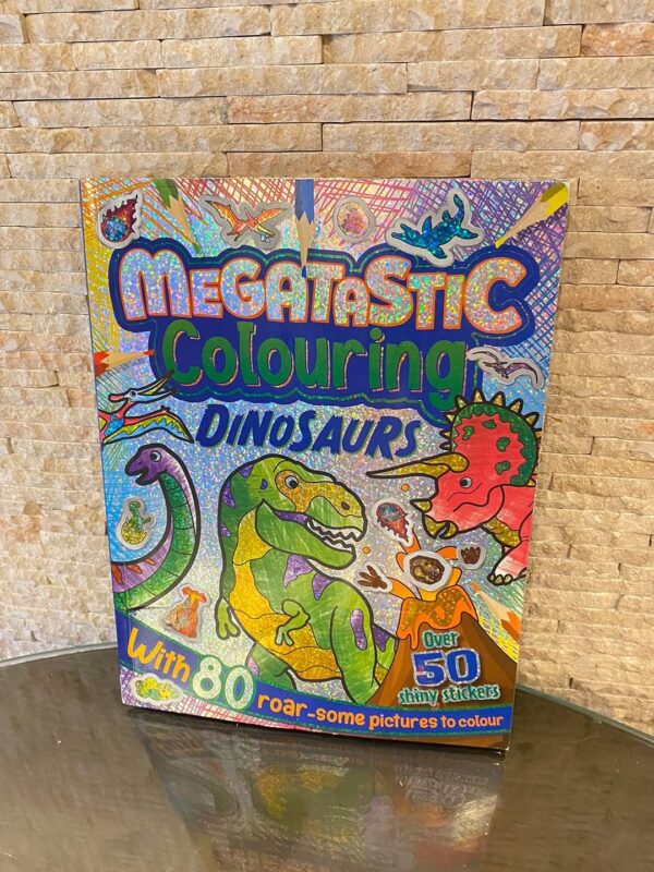 Megatastic Colouring Dinosaurs