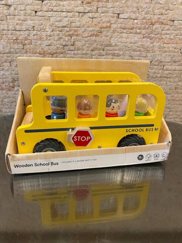Wooden School Bus