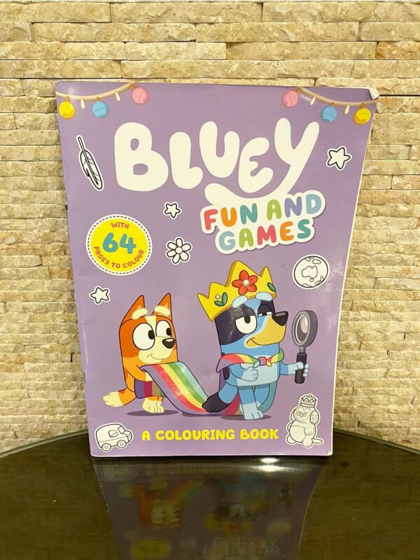 Bluey: Fun and Games: A Coloring Book
