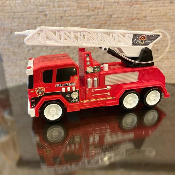 Super Wheelz Lights & Sounds Vehicle Fire Truck. Realistic lights and sounds