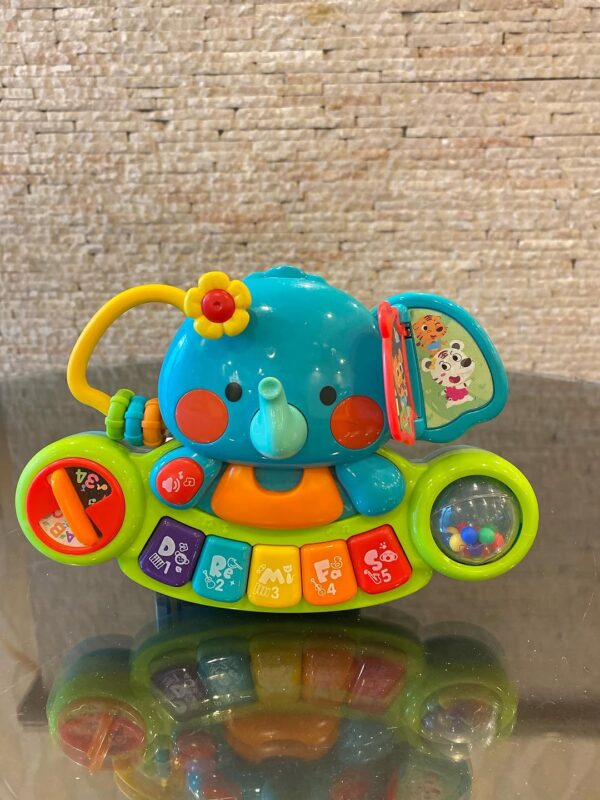 Baby Elephant Piano Toy