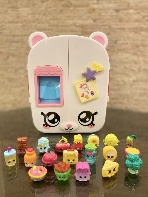 Kindi Kids Snack Time Friends Refrigerator Pre School Doll Playset