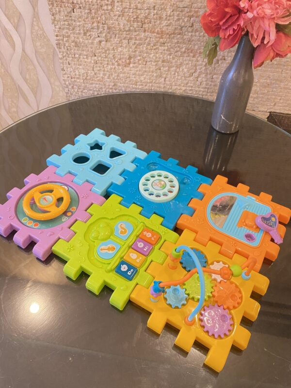 Tippi 6 in 1 Baby Activity Cube For 1-2 Year Old - Musical Play Centre For Girls or Boys Age 1 Plus - Multi Game Shape Sorter For Kids - Baby Toys Age 12 Months +